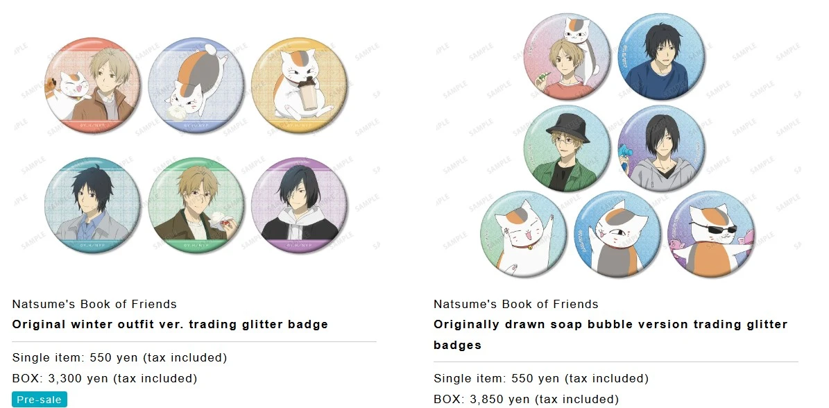 Natsume's Book of Friends pop up shop 6