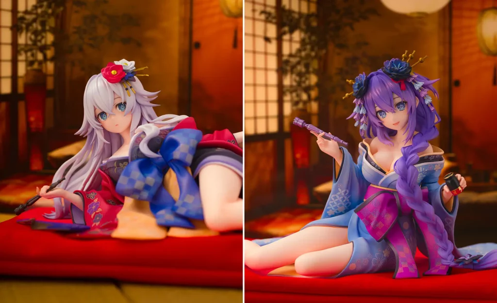 Orders open for two new Neptunia x Senran Kagura: Ninja Wars figures