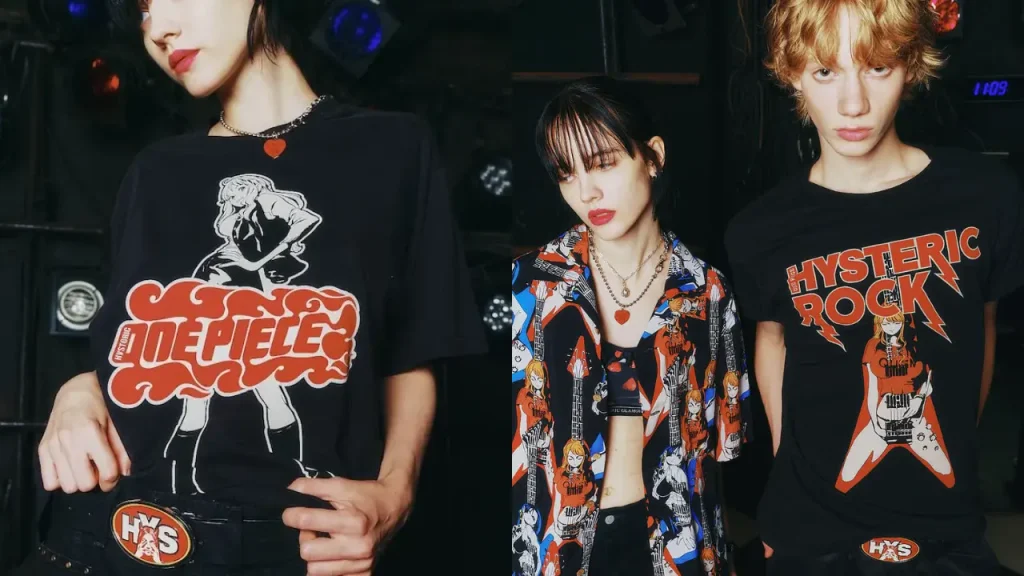 Nami, Boa and Robin are the stars of a new rock inspired One Piece