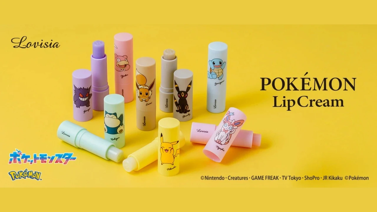 Pokémon lip cream