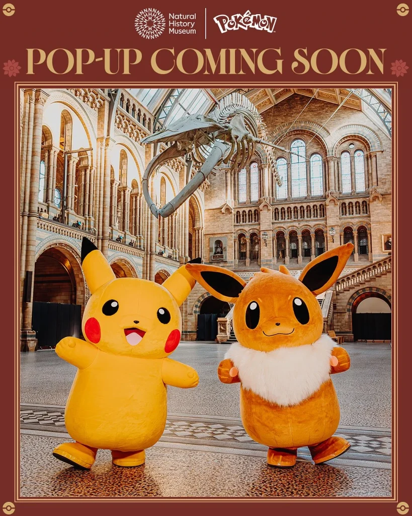 Pokémon and London's Natural History Museum announce first-ever UK
