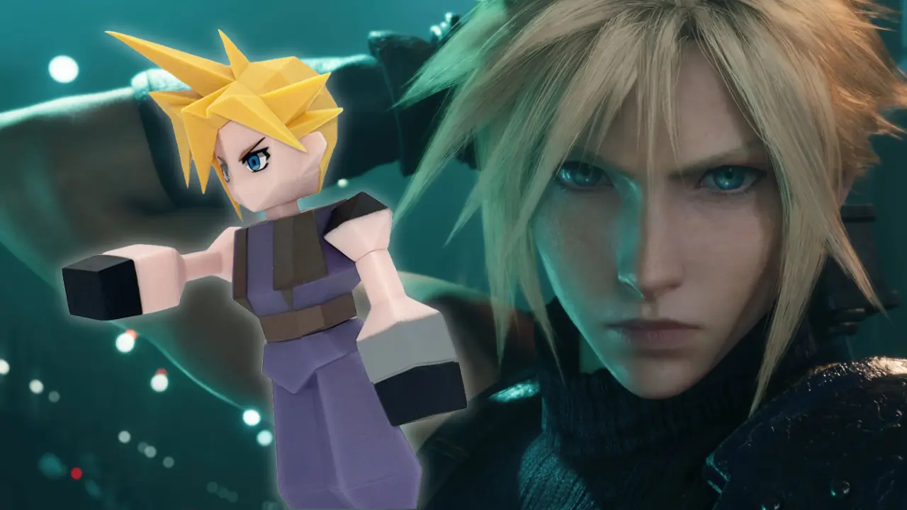 ゲームキャラクター FINAL FANTASY VII REMAKE CLOUD STRIFE Final Fantasy VII Remake: Cloud Strife Static Arts Figure