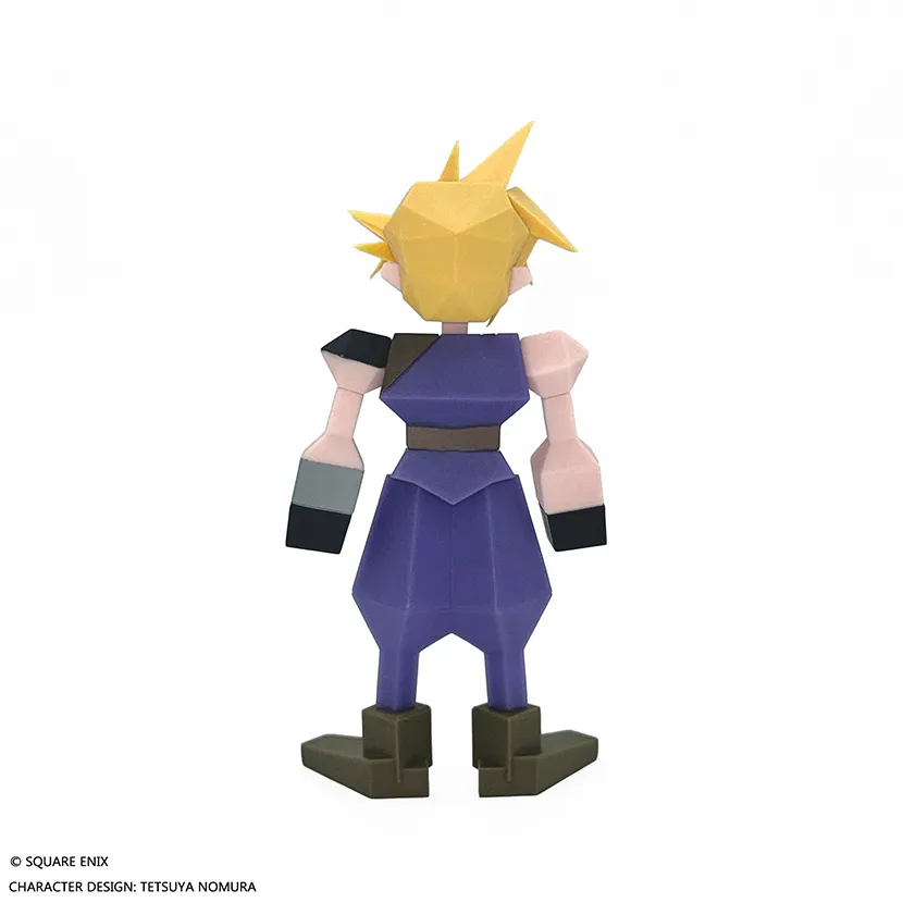 ゲームキャラクター FINAL FANTASY VII REMAKE CLOUD STRIFE Square Enix opens orders for re-release of 32-bit polygon
