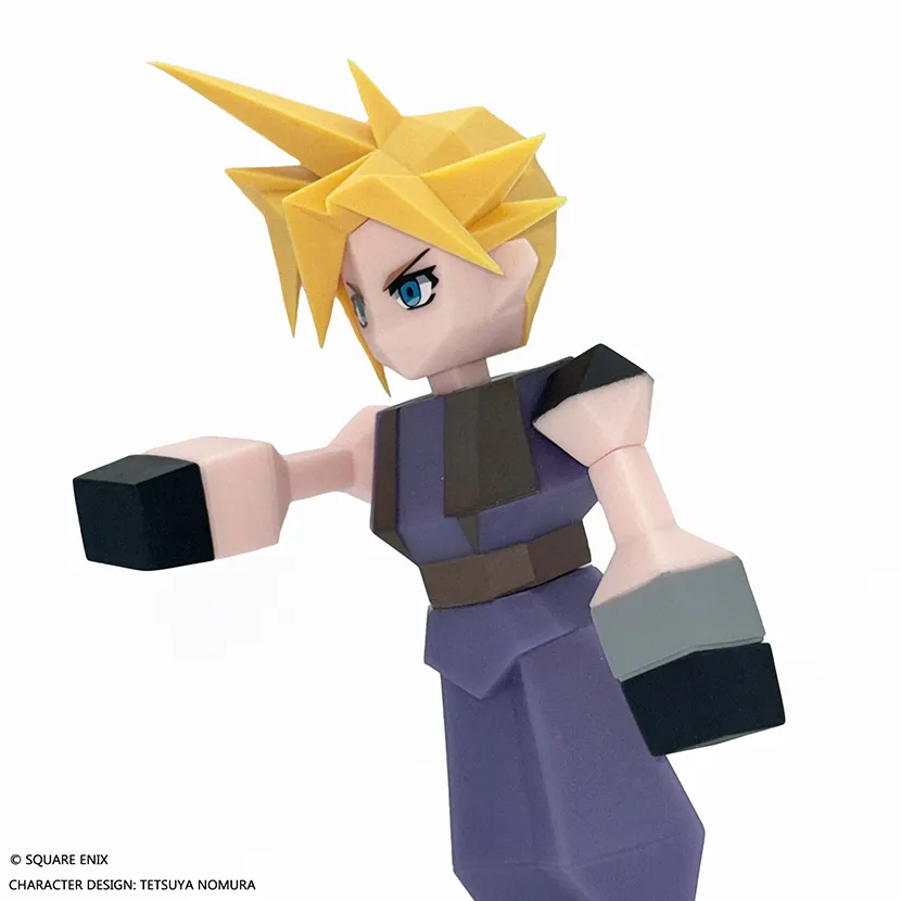 Polygon Sofubi Cloud Strife 5