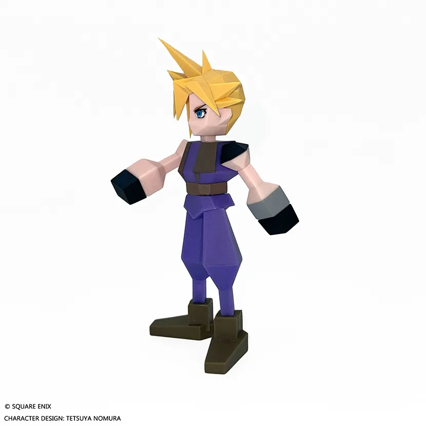 Polygon Sofubi Cloud Strife 6