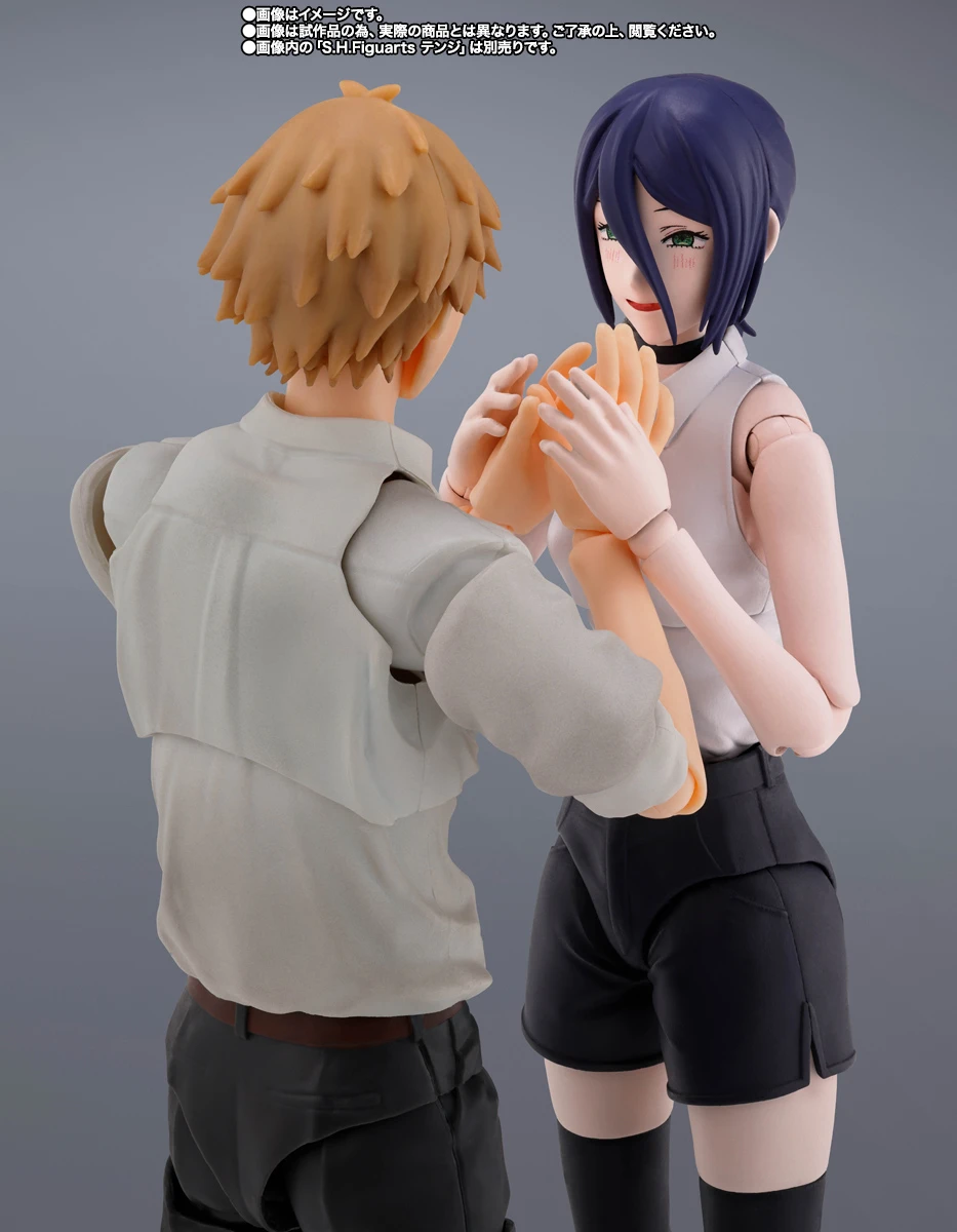 BANDAI NAMCO フィギュア REZE & POMB 2体セット Reze and the Bomb Devil are the next Chainsaw Man S.H.Figuarts