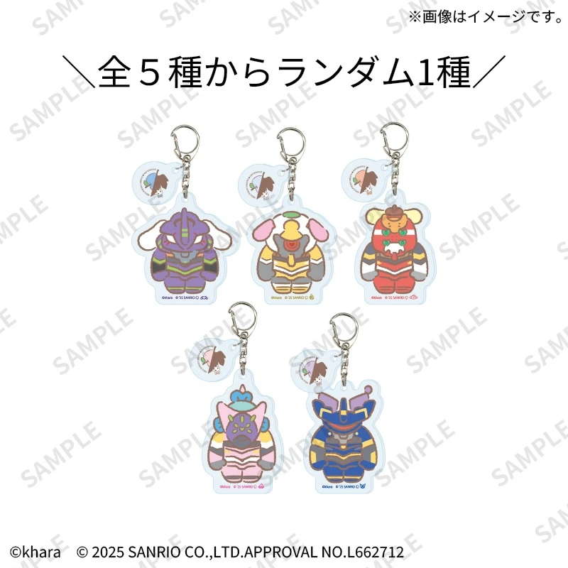 Sanrio and Evangelion collab merch 10