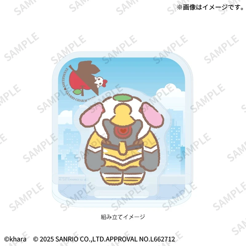 Sanrio and Evangelion collab merch 16