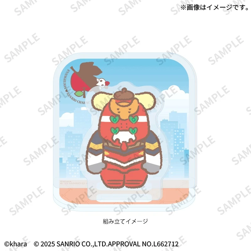 Sanrio and Evangelion collab merch 17