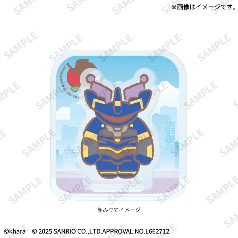 Sanrio and Evangelion collab merch 19