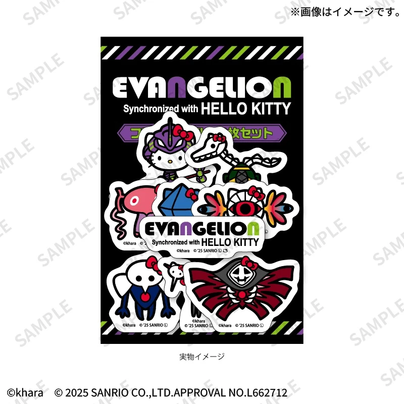 Sanrio and Evangelion collab merch 24