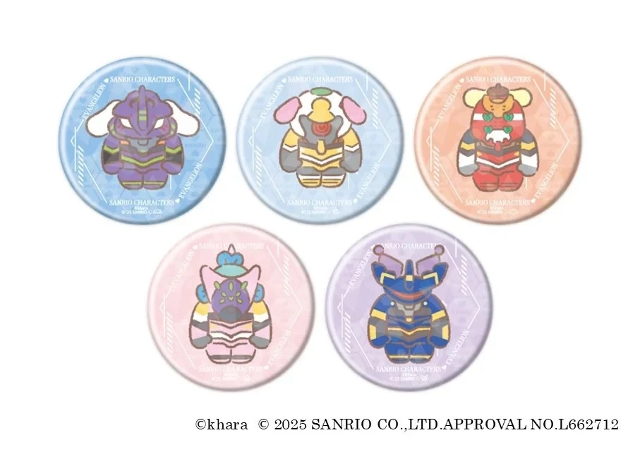 Sanrio and Evangelion collab merch 3