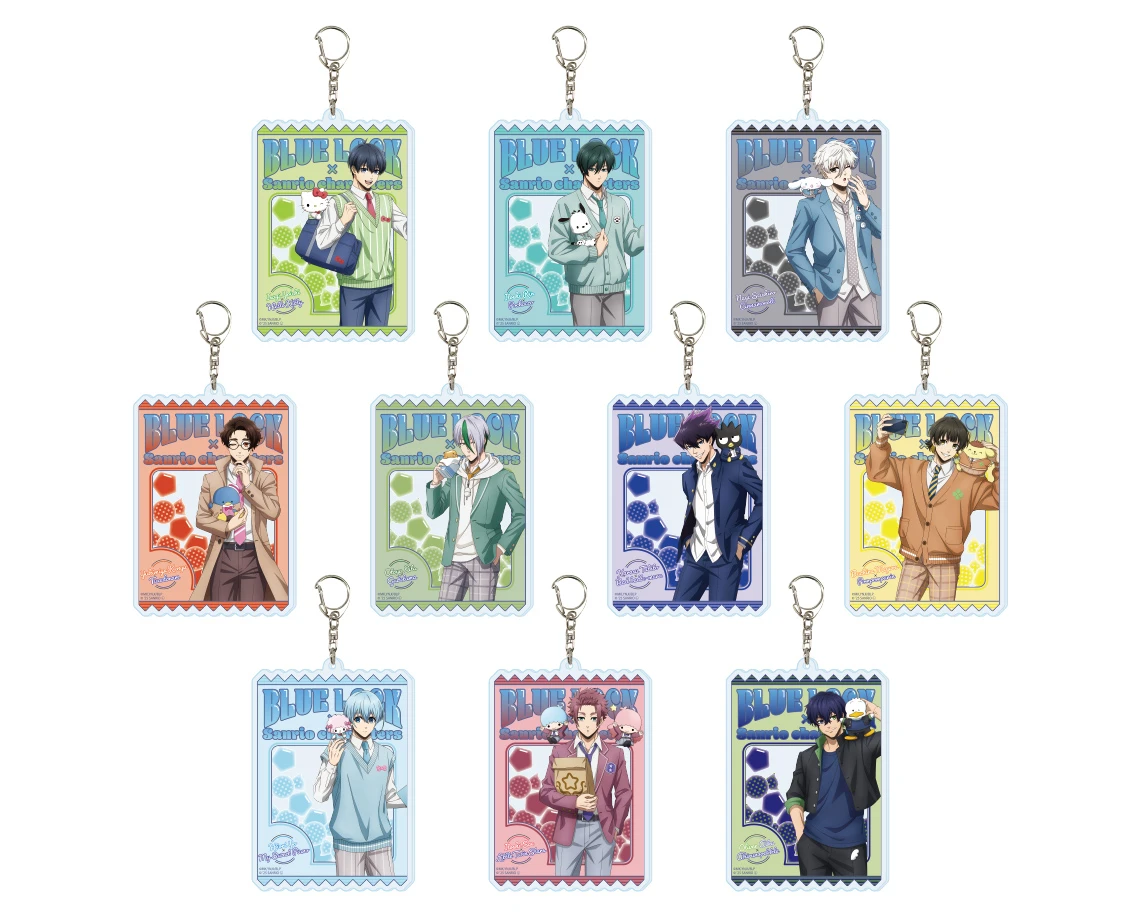 School themed blue lock x sanrio merch 3