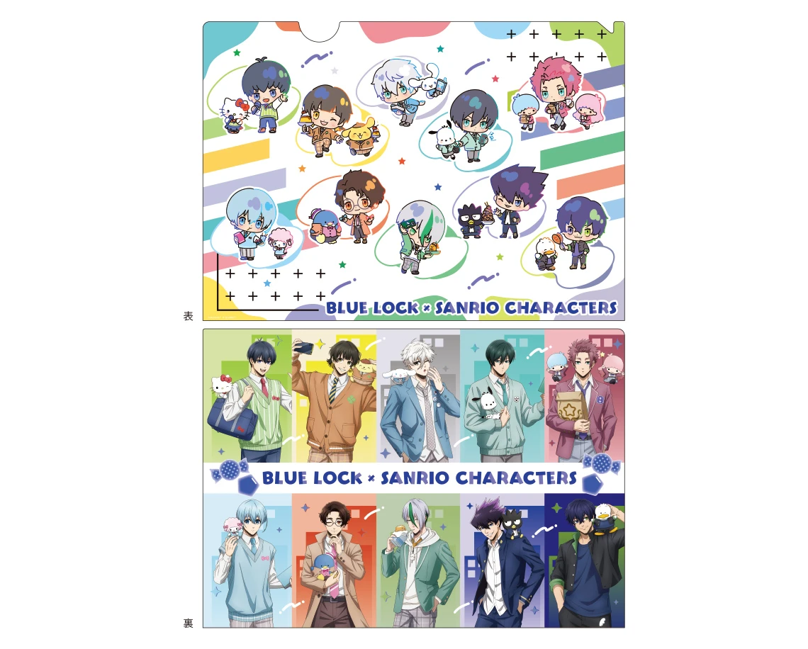School themed blue lock x sanrio merch 7