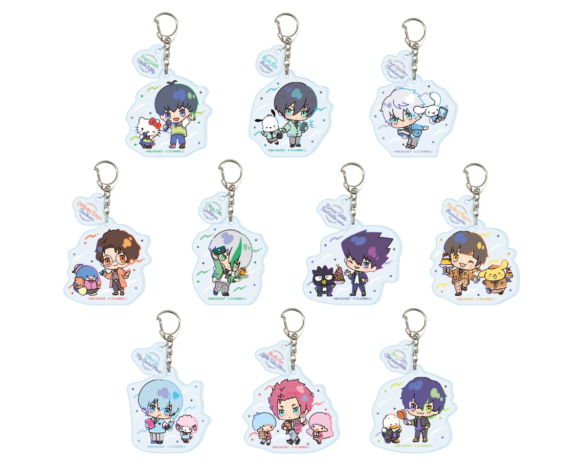 School themed blue lock x sanrio merch 9