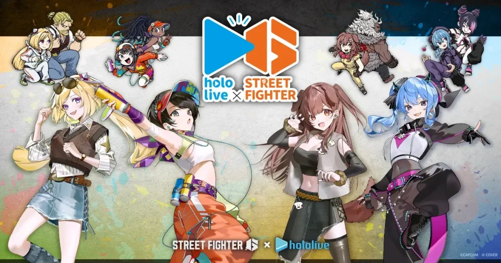 Street Fighter 6 x hololive collab