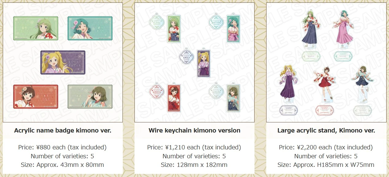 THE IDOLM@STER Million Live pop up shop 2