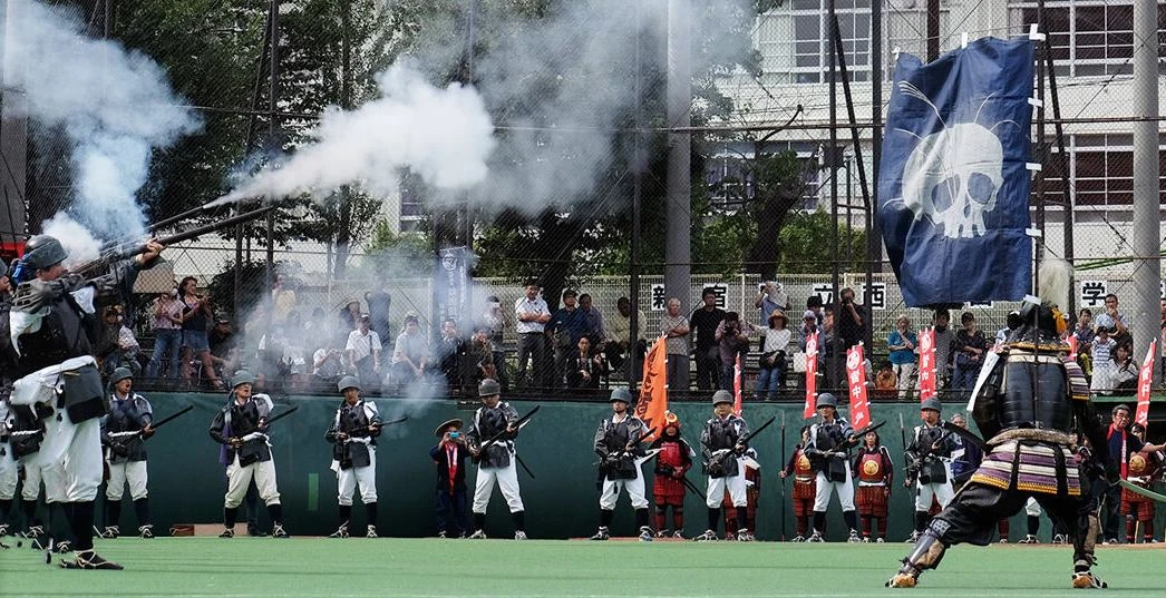 Tokugawa Hundred Member Gun Squad Ceremony 1