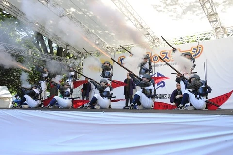 Tokugawa Hundred Member Gun Squad Ceremony 3