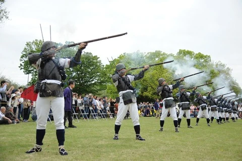 Tokugawa Hundred Member Gun Squad Ceremony 5