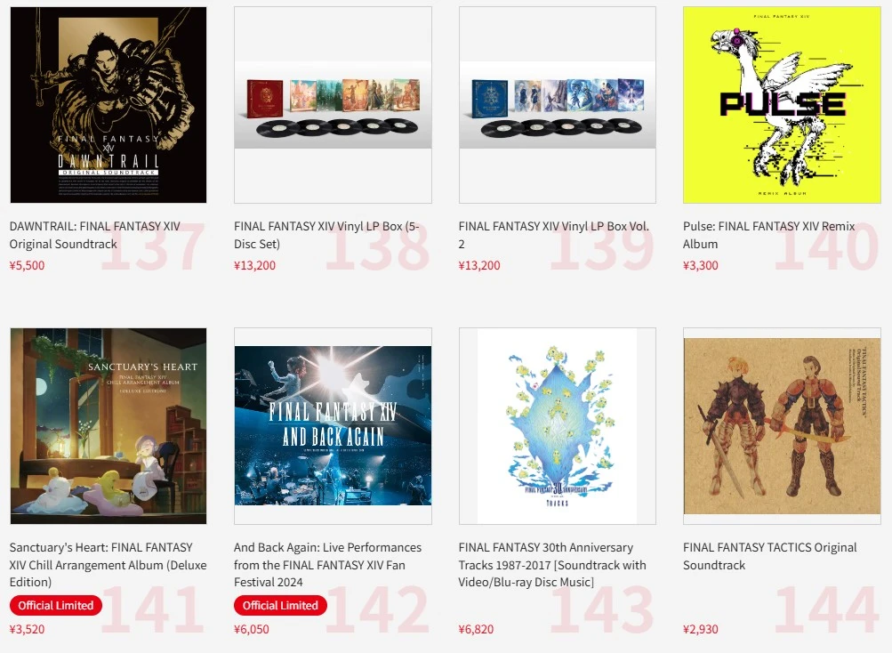 Tokyo Game Show 2025 Square Enix merch 24