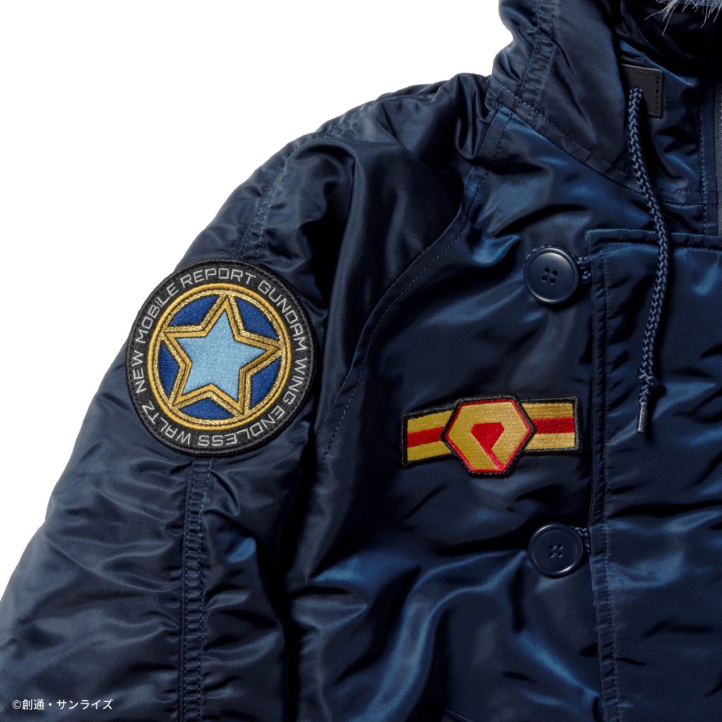 alpha flight jacket strict g gundam wing 10