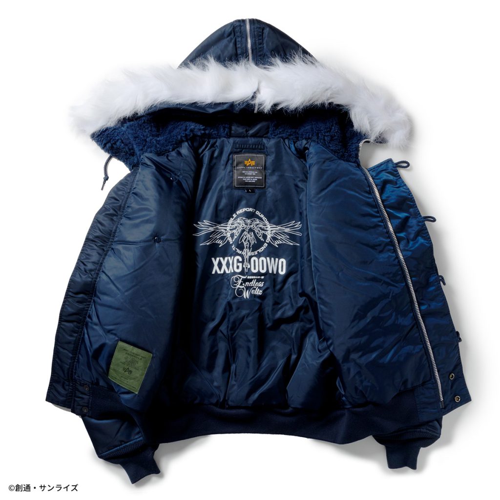 alpha flight jacket strict g gundam wing 5