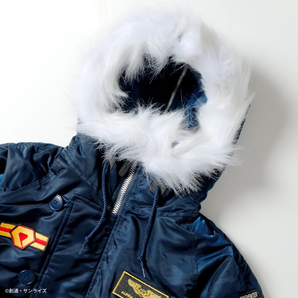 alpha flight jacket strict g gundam wing 6