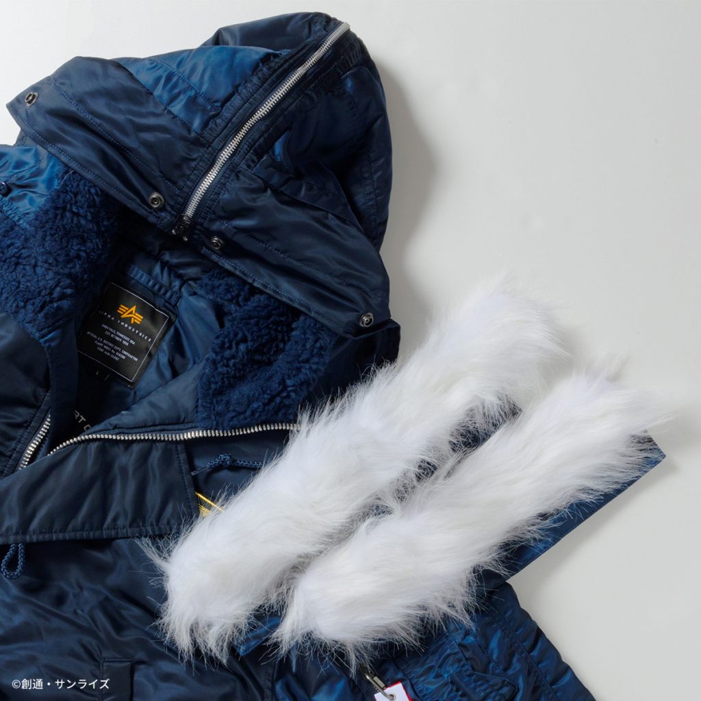 alpha flight jacket strict g gundam wing 7