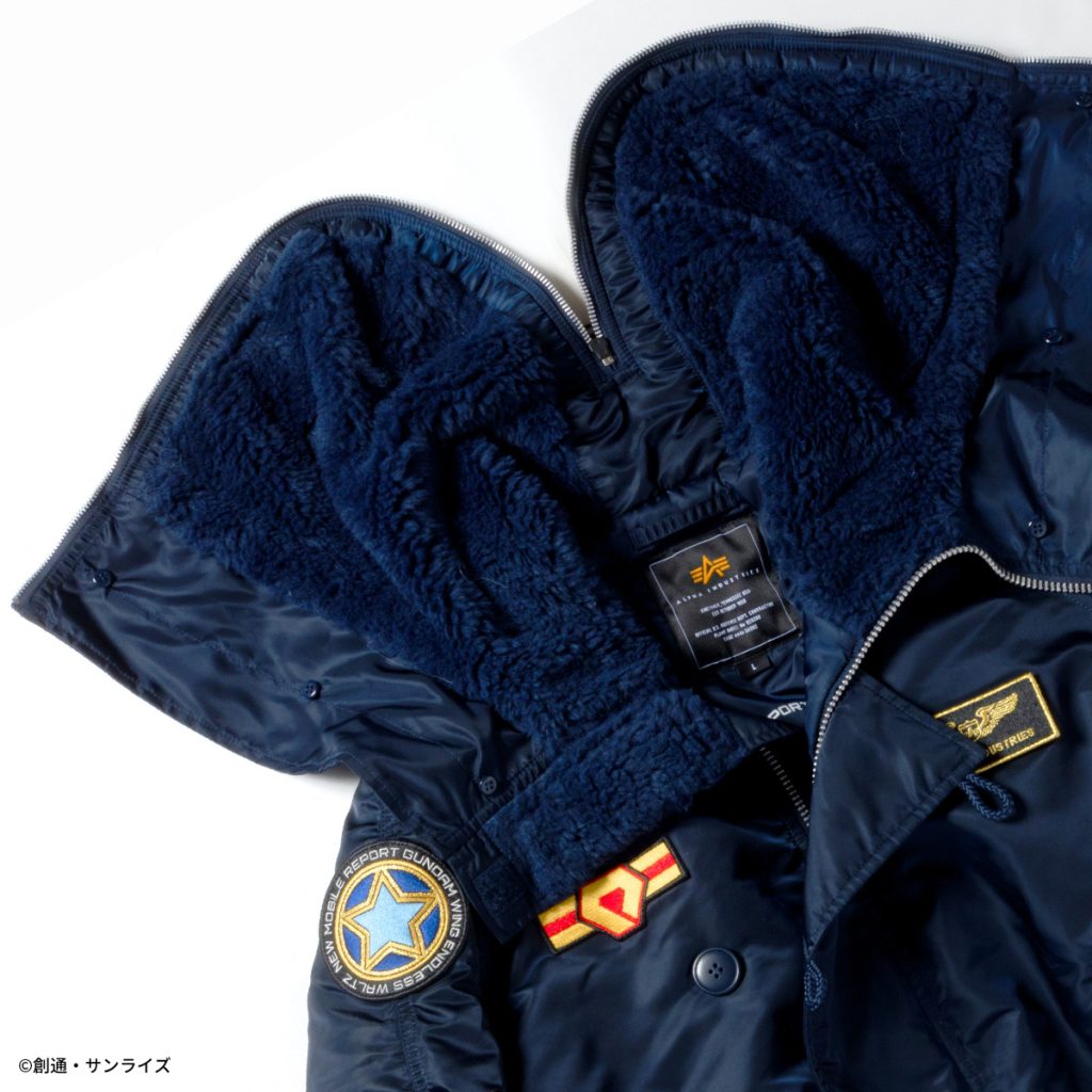 alpha flight jacket strict g gundam wing 8