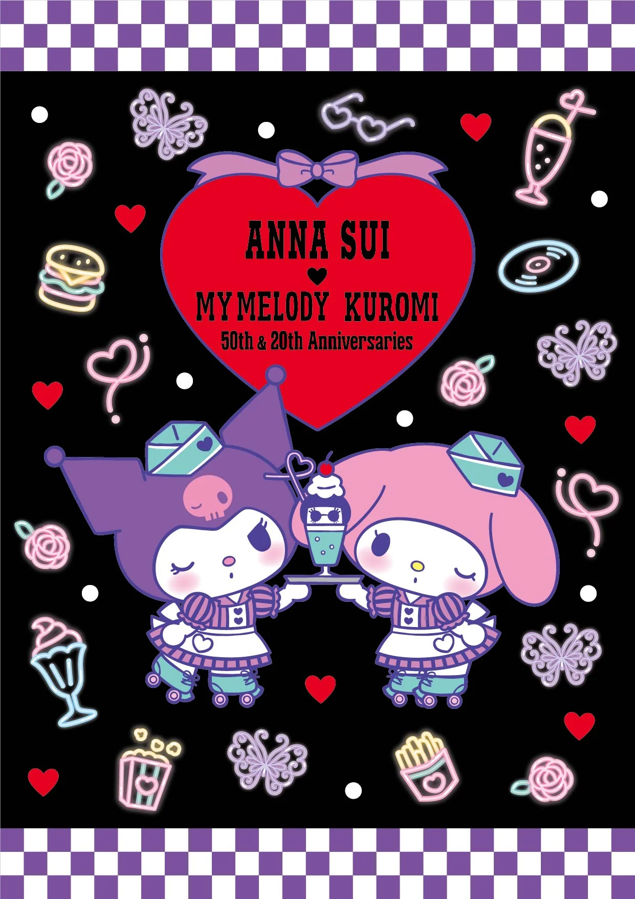 ANNA SUI and Sanrio team up for new My Melody & Kuromi