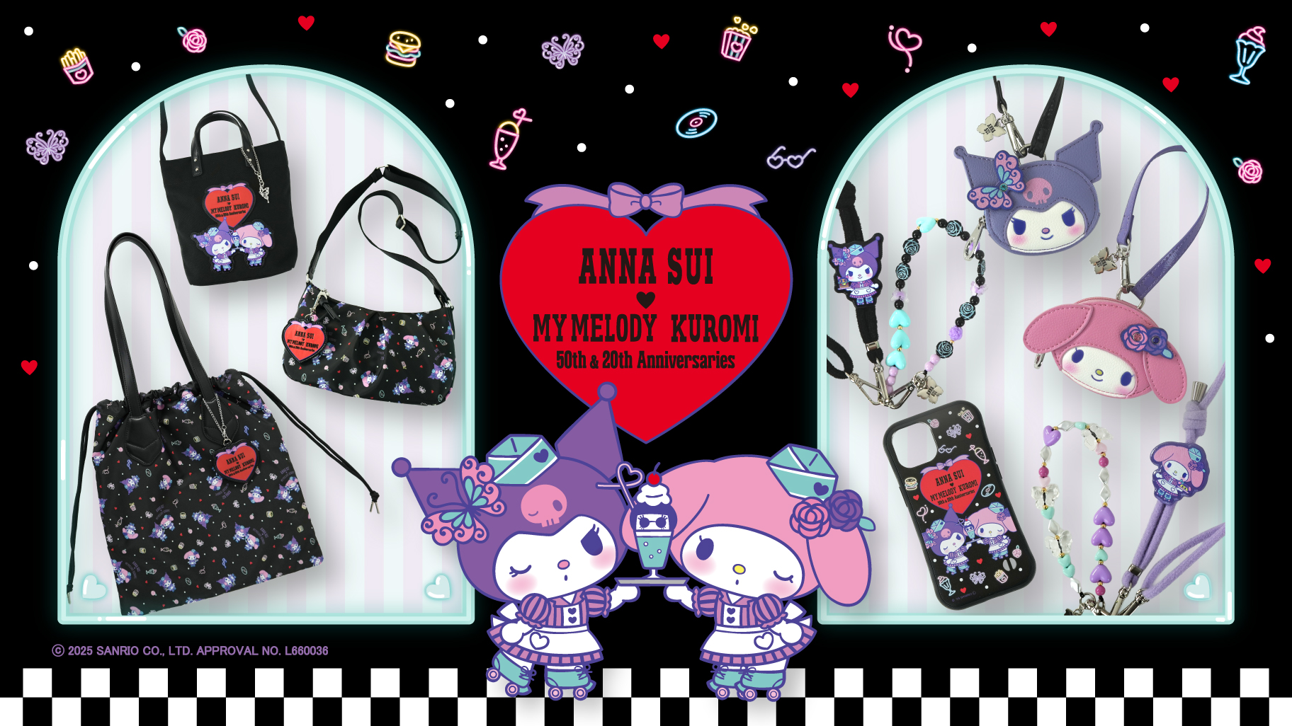 ANNA SUI releases new American Diner themed My Melody and
