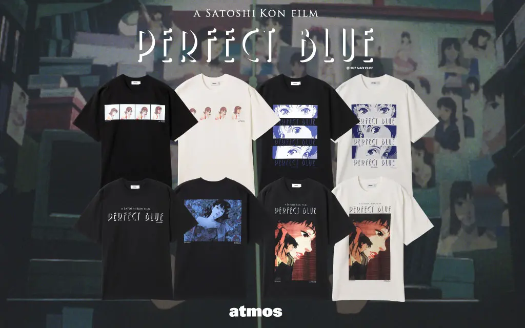 The sold-out Perfect Blue x atmos T-shirt collection is