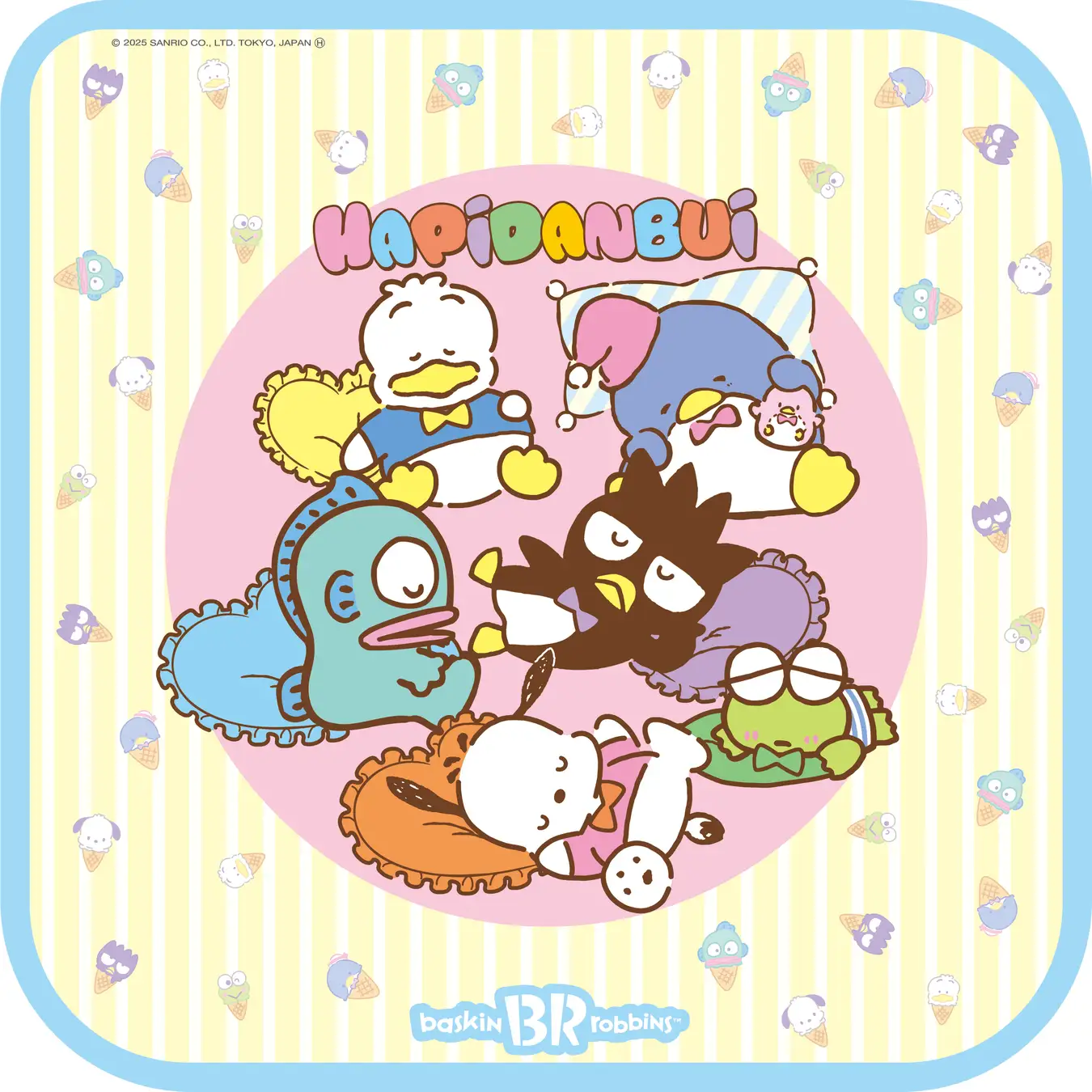 baskin robbins hapidanbui sanrio cake 9