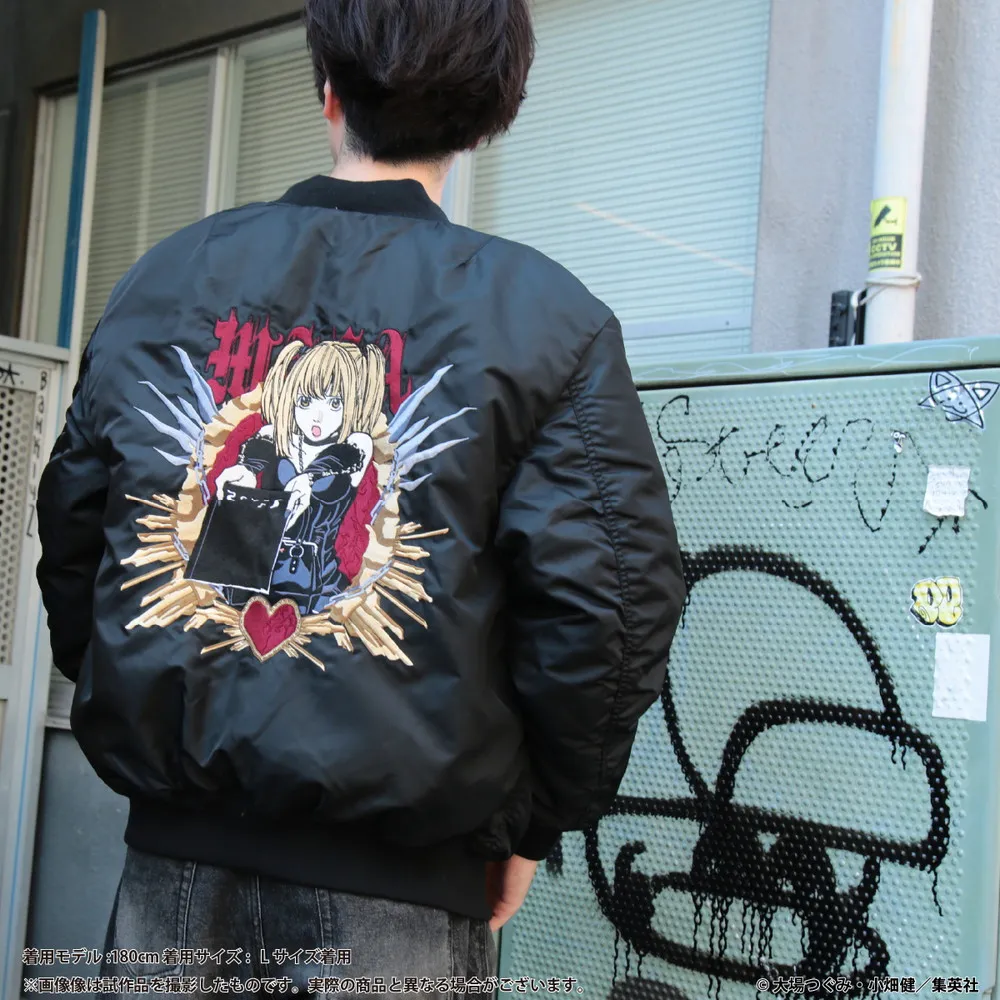 death note ma 1 flight jacket 10