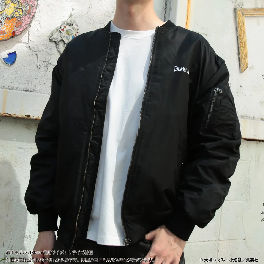 death note ma 1 flight jacket 6