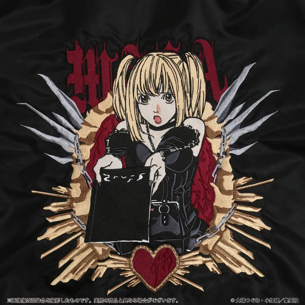 death note ma 1 flight jacket 9