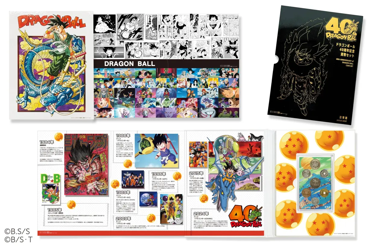 Official Dragon Ball 40th Anniversary commemorative coin