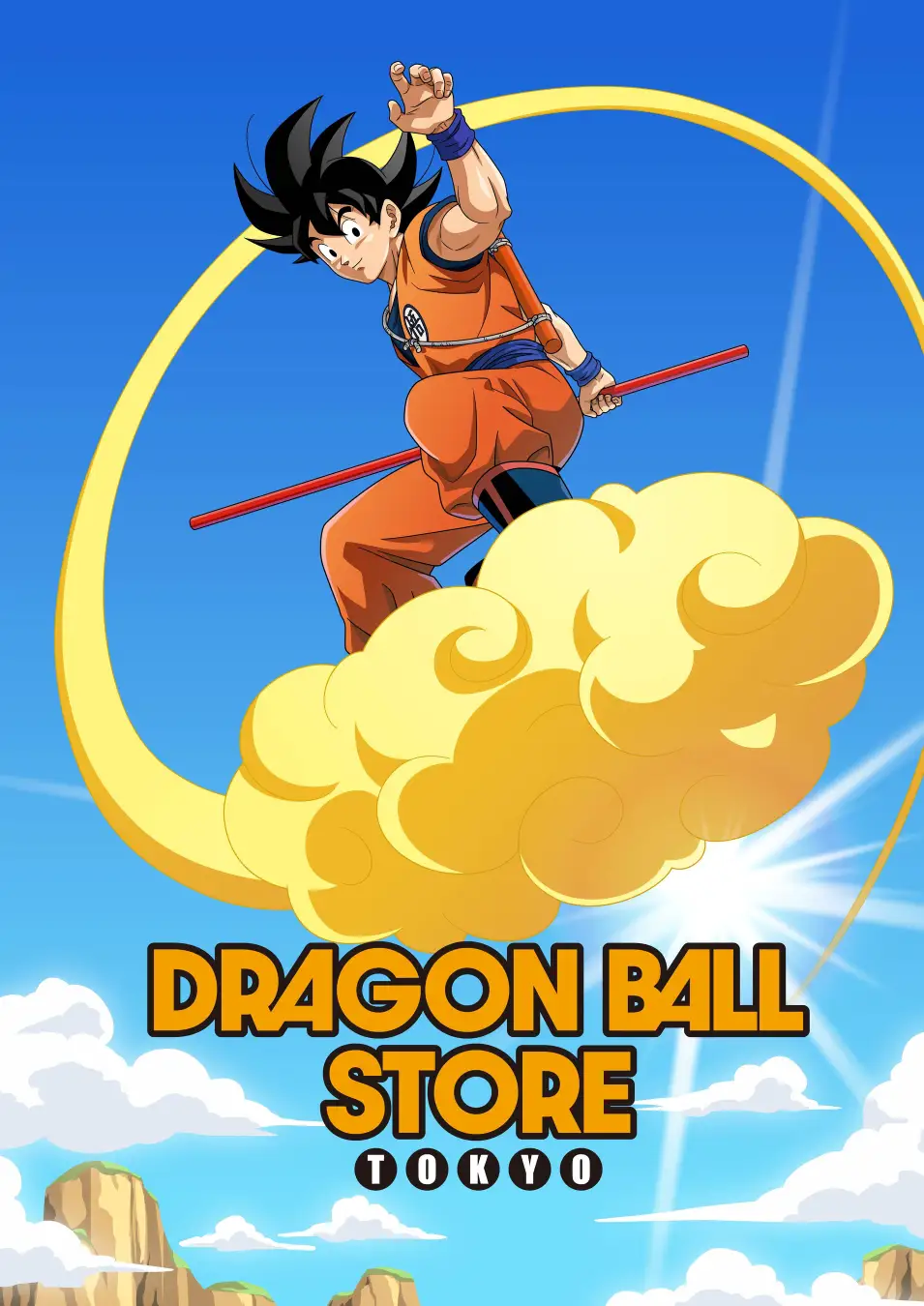 dragon ball store tokyo key art