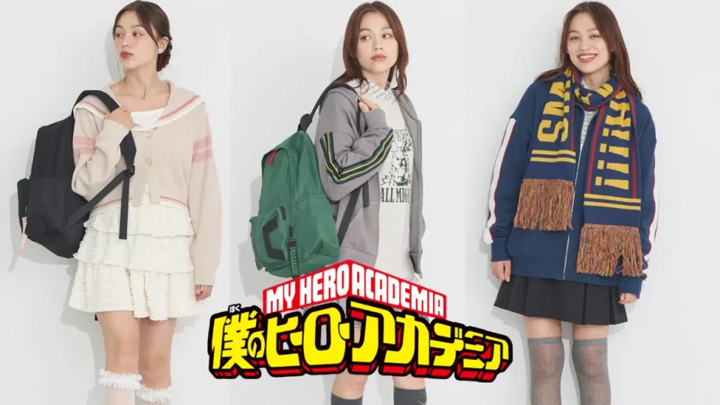earth musicecology Japan Label my hero academia 0001
