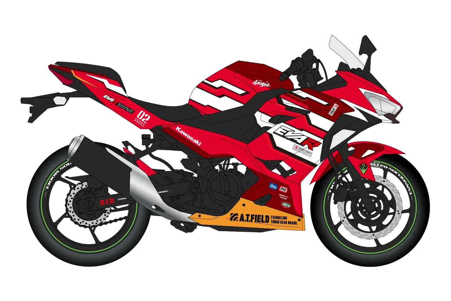 evangelion racing evar rental motorcycle 7
