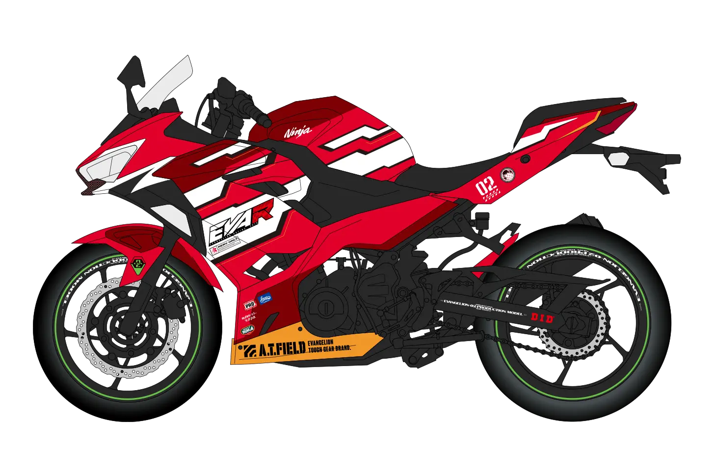 evangelion racing evar rental motorcycle 9