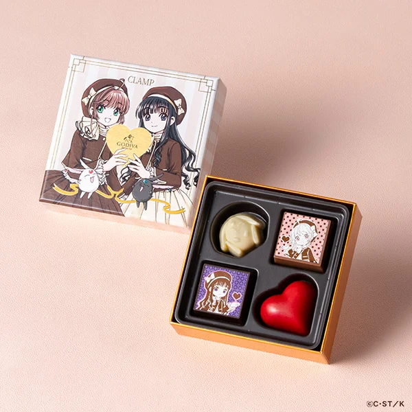 Godiva x CLAMP collab reveals chocolates based on Cardcaptor