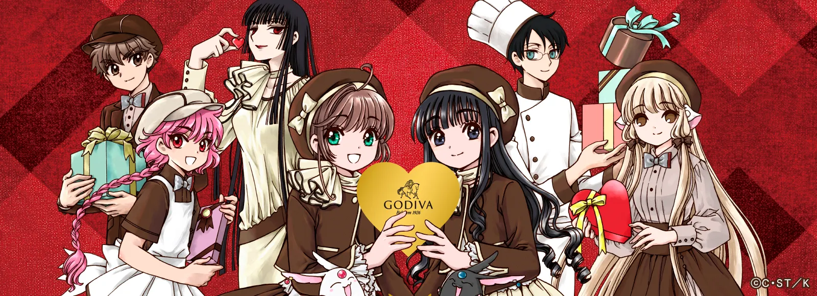Godiva x CLAMP collab reveals chocolates based on Cardcaptor