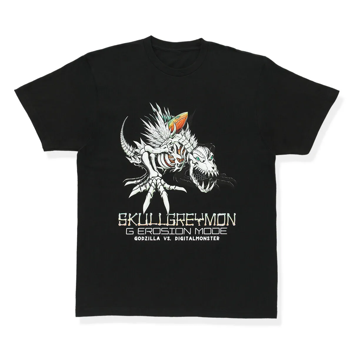 godzilla x digimon skullgreymon t shirt