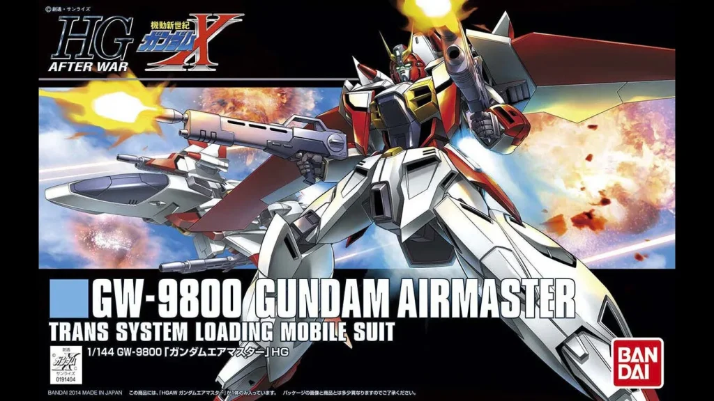 gundam airmaster gunpla gundam x 0
