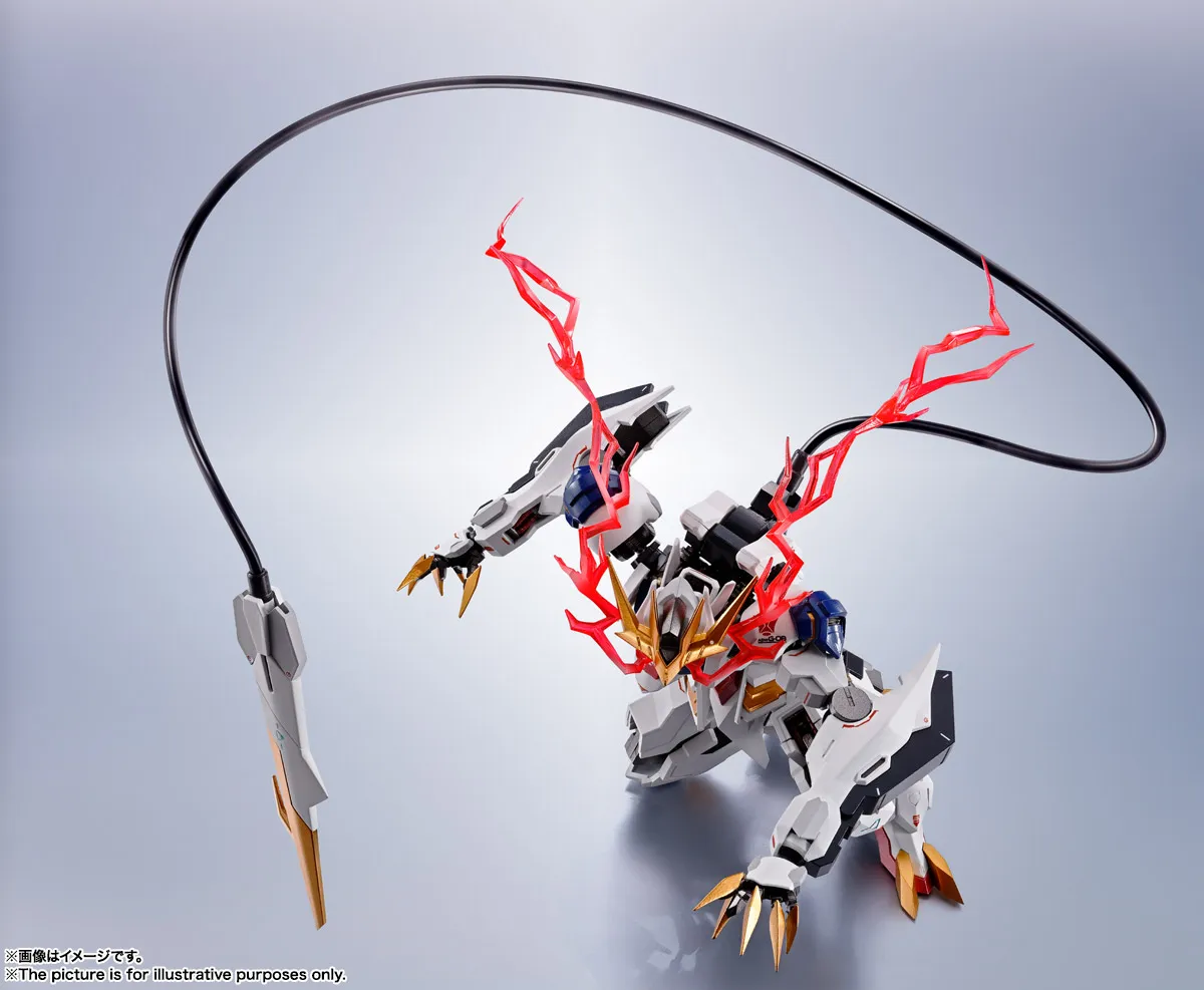 gundam barbatos lupus rex metal robot spirits 15