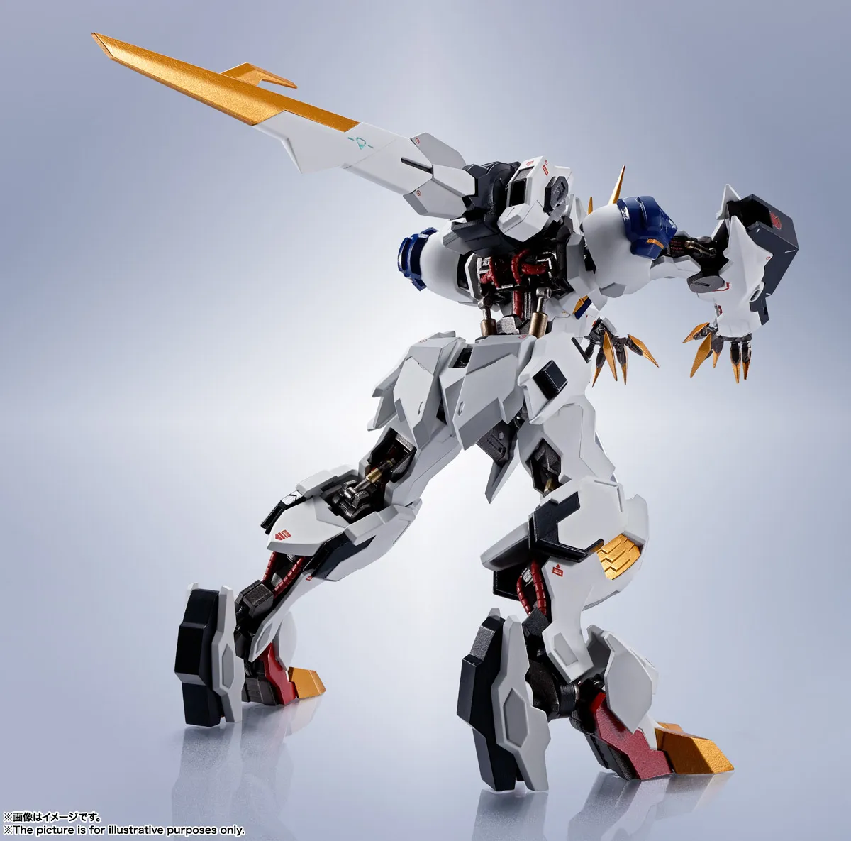 gundam barbatos lupus rex metal robot spirits 4