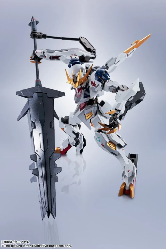 gundam barbatos lupus rex metal robot spirits 5