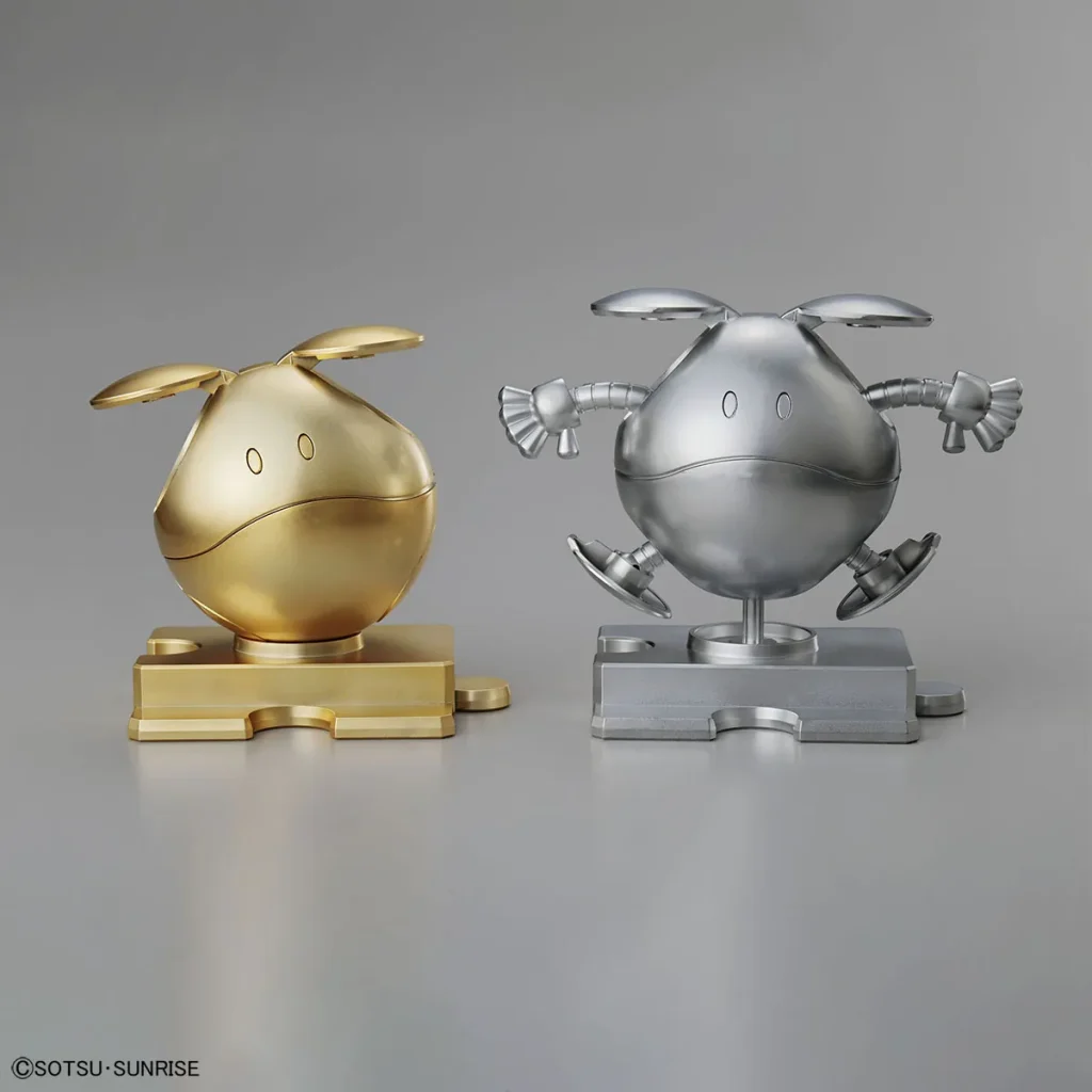 gundam haro gold silver model kit 2